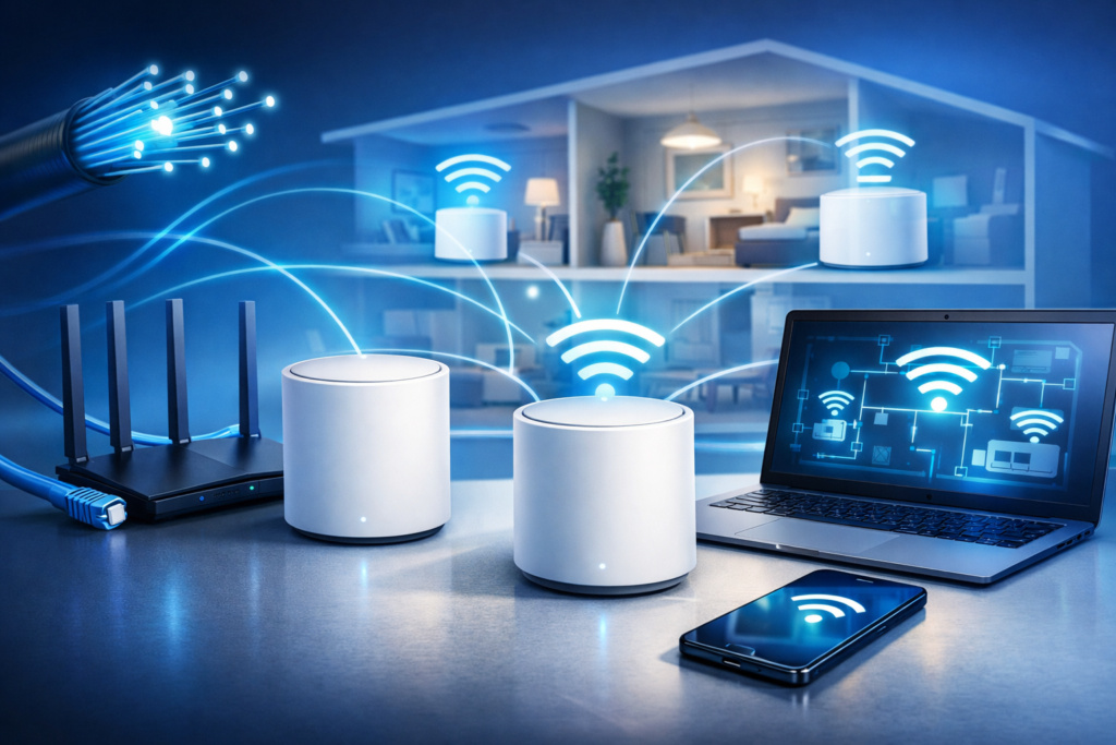 Mesh czy repeater – co lepiej sprawdzi się przy słabym WiFi?