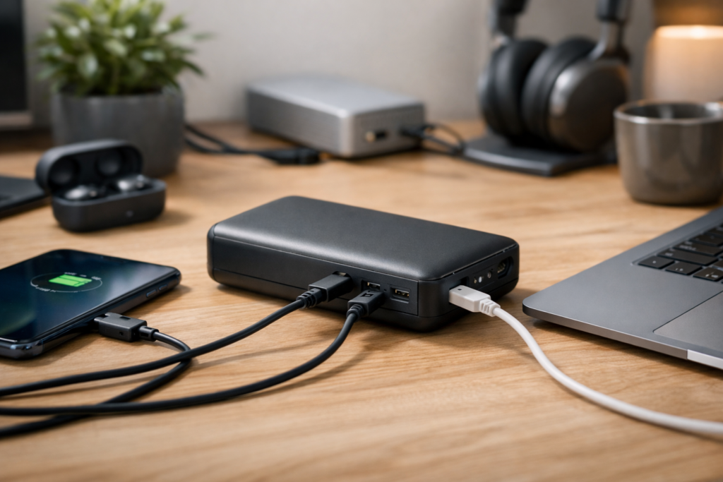 Mocny powerbank – jak dobrać moc ładowania i pojemność do telefonu lub laptopa?