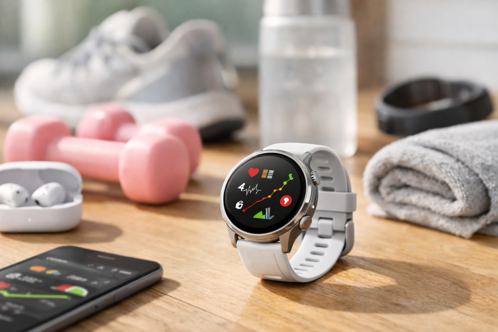 Sportowy smartwatch damski czy zwykły smartwatch – najważniejsze różnice przy wyborze zegarka do treningu